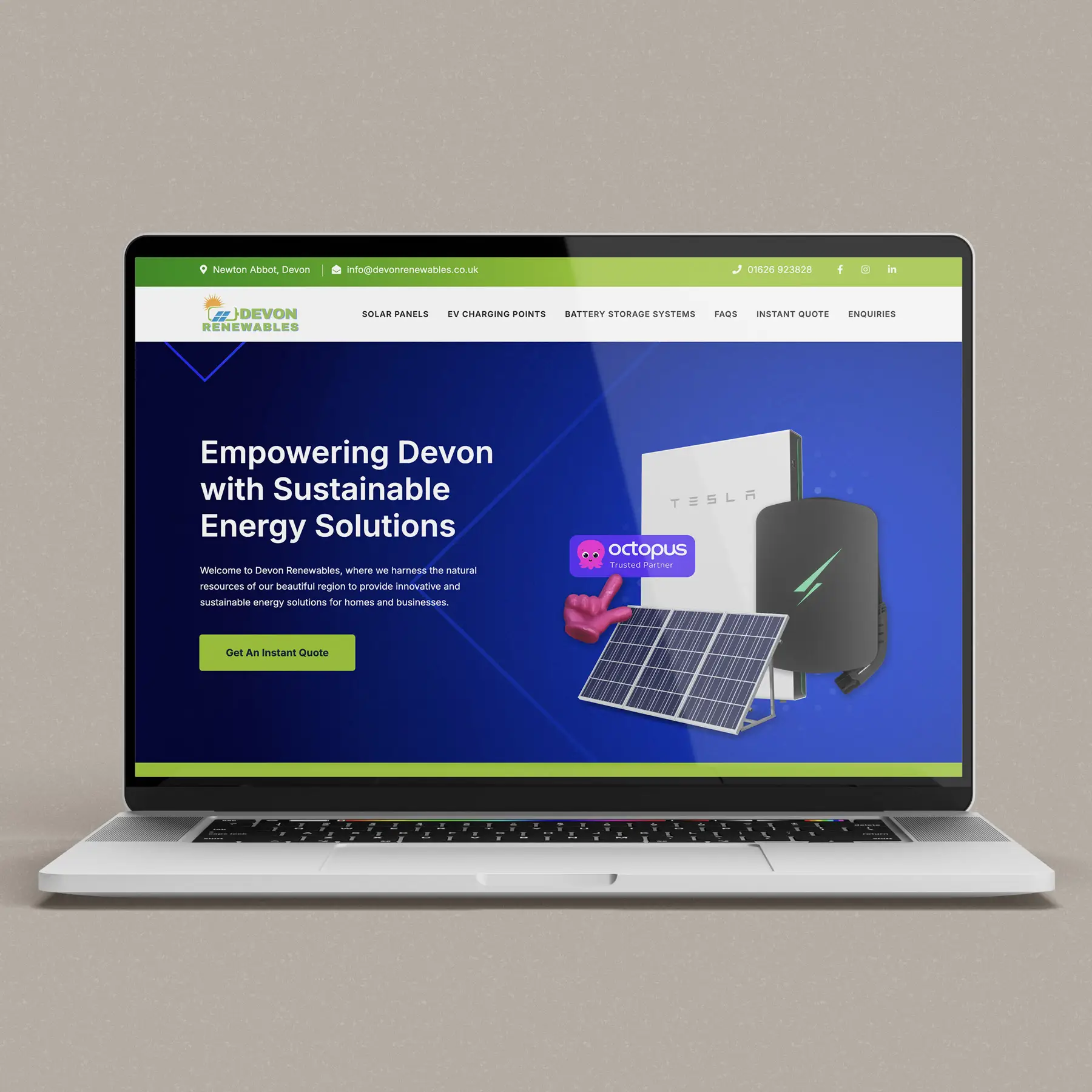 devon renewables website