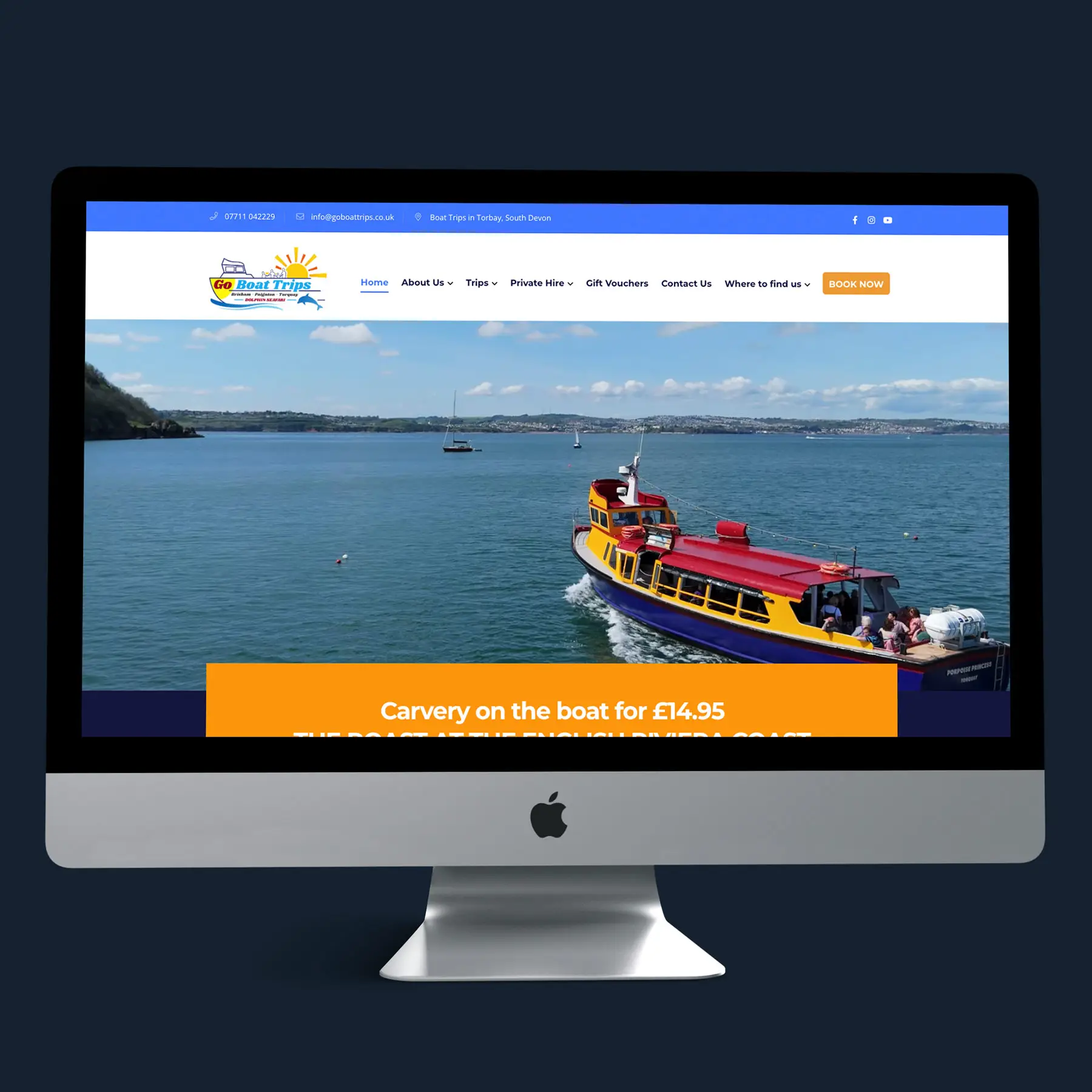 go boat trips website
