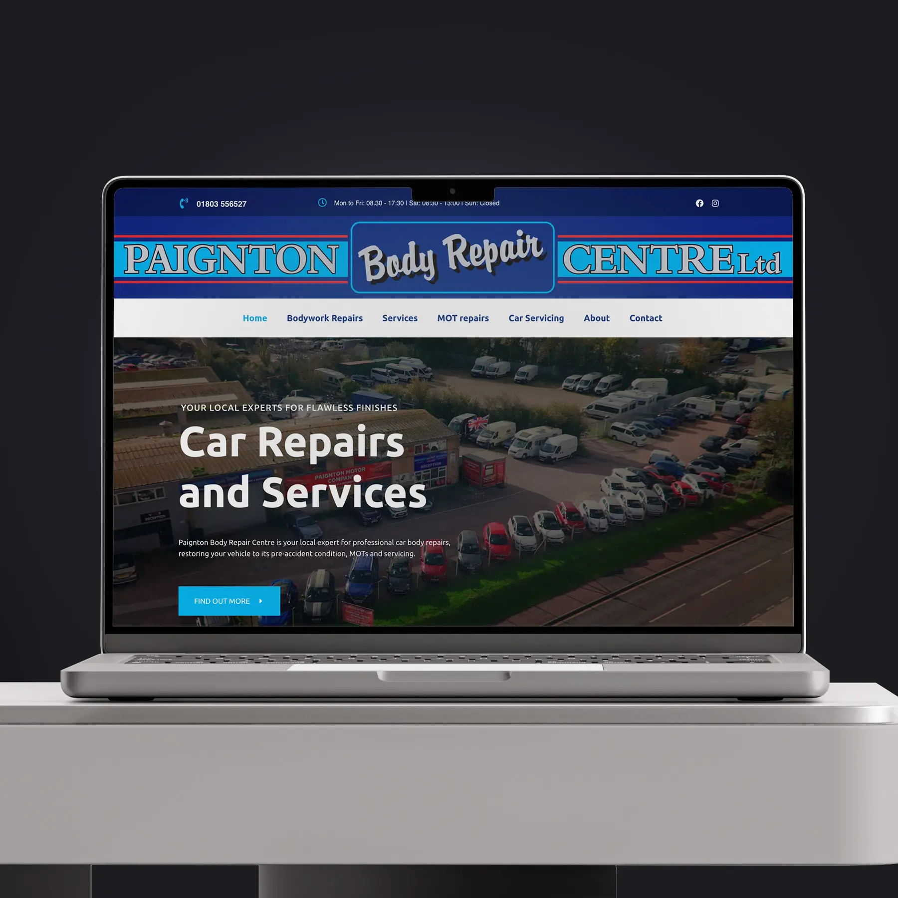 paignton body repair centre website