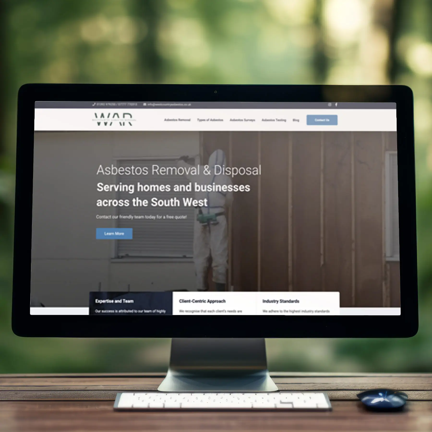 westcountry asbestos removal website